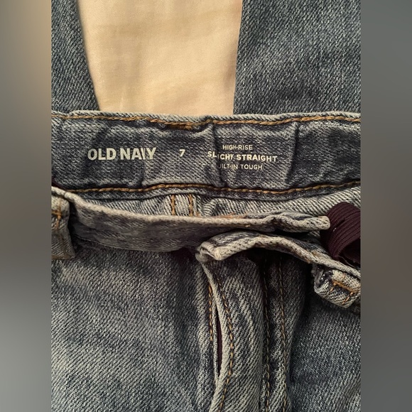 High rise slouchy straight girl jeans from Old Navy - Picture 4 of 4